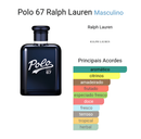 Perfume Ralph Lauren Polo 67 Eau de Toilette Masculino 125ml